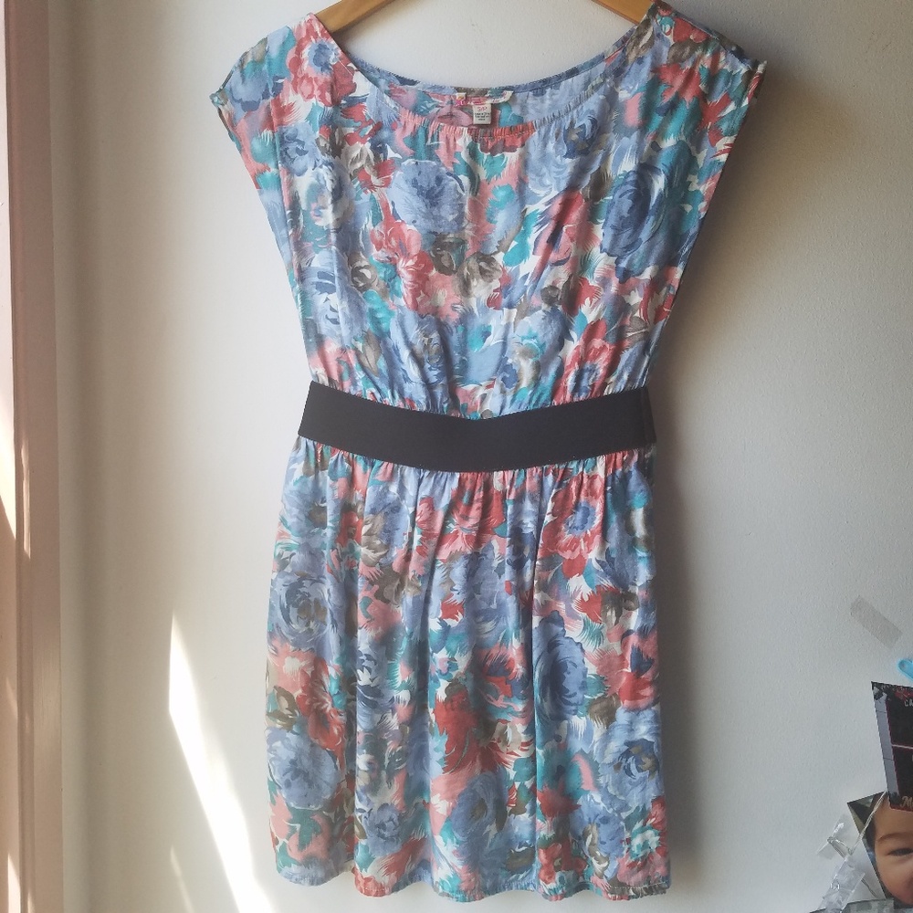 Floral Waistband Tunic